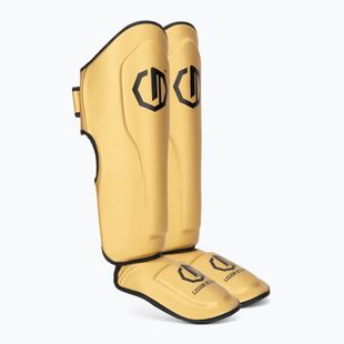 Protecții pentru tibie și picior Octagon Legion Kevlar gold