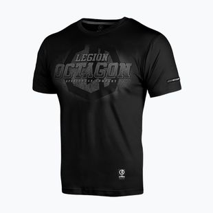 Tricou pentru bărbați Octagon Legion Conquest black/grey