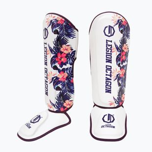 Apărători tibii Octagon Legion Flower white/purple