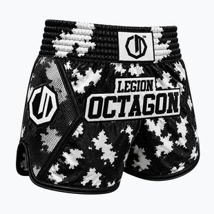 Pantaloni scurți de antrenament Octagon Legion Kickboxing/Muay Thai Premium ghost unit