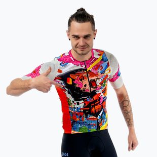 Tricou de ciclism pentru bărbați Quest Tiger