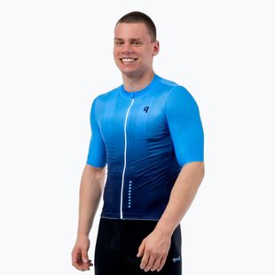 Tricou de ciclism pentru bărbați Quest Black Sky