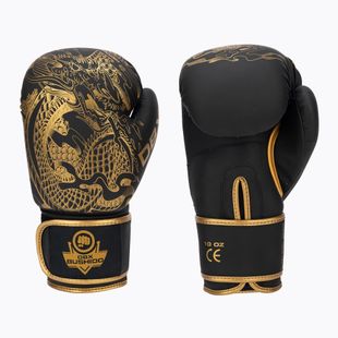 DBX BUSHIDO "Gold Dragon" mănuși de box aur/negru DBX BUSHIDO "Gold Dragon" aur/negru