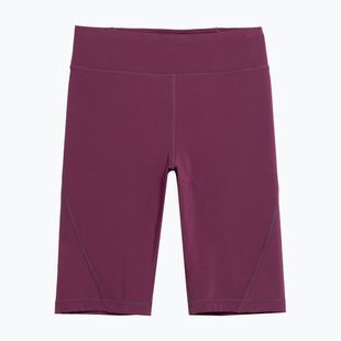 Pantaloni scurți de antrenament pentru femei 4F maro 4FSS23TFSFSHF139-60S