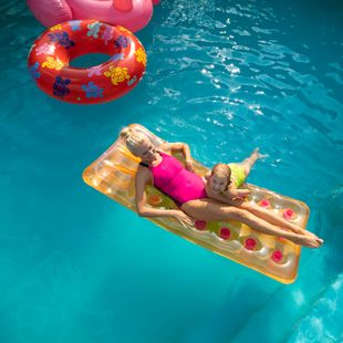 Saltea de înot AQUASTIC portocalie ASM-188O