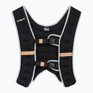 XTREXO gilet de antrenament cu greutăți negru WV-10