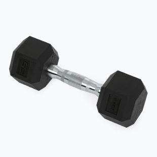 Ganteră cauciucată  XTREXO Hex HXD50 5 kg