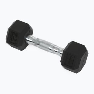 Ganteră cauciucată XTREXO Hex HXD25 2.5 kg