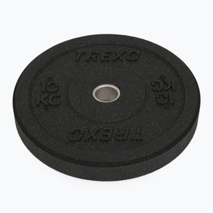 Greutate bumper de olimpiadă XTREXO neagră TRX-BMP010 10 kg