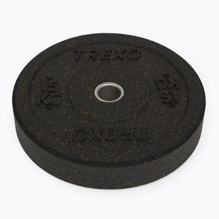 Greutate bumper de olimpiadă XTREXO neagră TRX-BMP015 15 kg