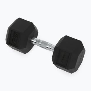 Halteră cauciucată XTREXO Hex 17.5 kg