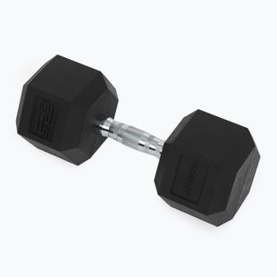 Halteră cauciucată XTREXO Hex 22.5 kg