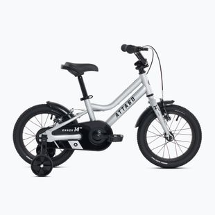 Bicicletă pentru copii ATTABO KNACK 14" argintie