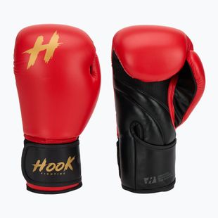 Mănuși de box  HOOK FIGHTING Ready To Train roșu