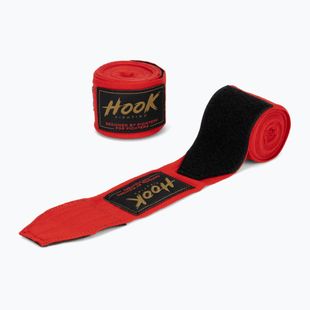 Bandaje de box HOOK FIGHTING TX0-B4M0046 400 cm roșu