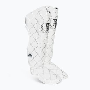 Apărători pentru tibie și picioare Top King Chain white/silver