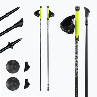 Bețe de nordic walking KADVA Raylan din carbon gri
