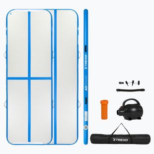 Traseu de gimnastică XTREXO 300 x 10 cm alb