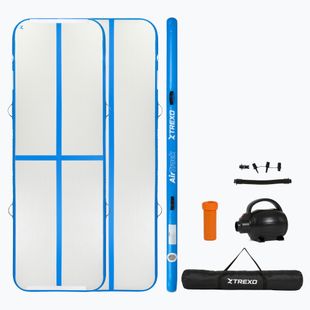 Traseu de gimnastică XTREXO 300 x 15 cm alb