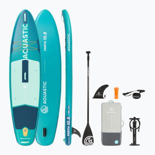 Placă SUP AQUASTIC Perth 10'8" all-round green