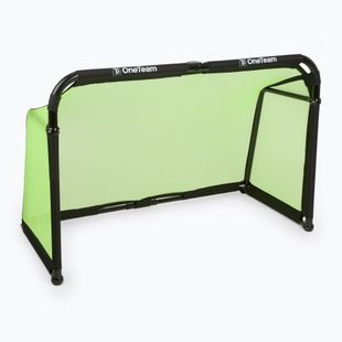 Poartă de fotbal OneTeam SWIFTGOAL 180 x 120 cm foldable black/green