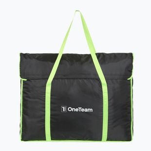 Geantă pentru transport poartă OneTeam Swiftgoal 150 x 90 cm negru/verde