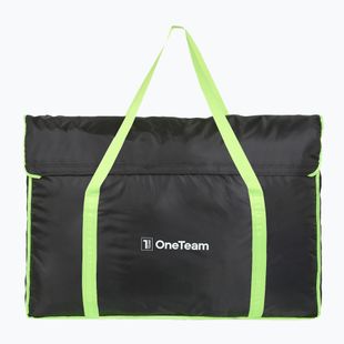 Geantă pentru transport poartă OneTeam Swiftgoal 180 x 120 cm negru/verde