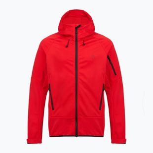 Hanorac trekking pentru bărbați KADVA Arix WP 5K/3K softshell hibrid roșu