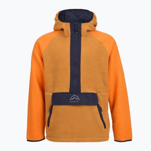 Bluza polarowa męska KADVA RODIA brązowy