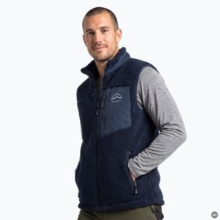 Vestă fără mâneci pentru bărbați KADVA RODVIK VEST bleumarin