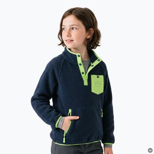 Hanorac fleece pentru copii KADVA RODIA JR albastru
