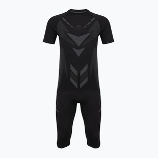 Set de lenjerie termoactivă pentru bărbați KADVA Alpinestep Thermo SH Light Plus Set Black