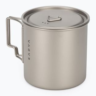 Cană turistică KADVA titanium ultralight gray