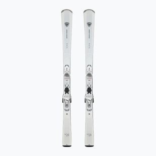Schiuri de coborâre pentru femei + legături Rossignol Nova 6 + Xpress W 11 GW white sparkle