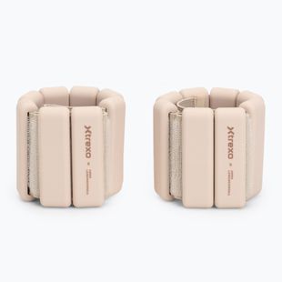 Greutăți pentru glezne și încheieturi XTREXO x Anna Lewandowska Bangles 205 Beige