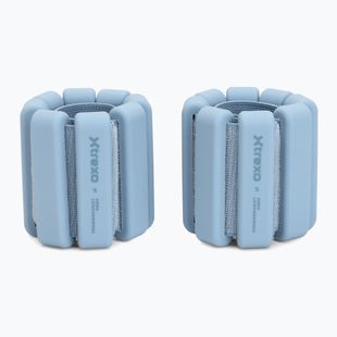 Greutăți pentru glezne și încheieturi XTREXO x Anna Lewandowska Bangles 210 Azul Bruma