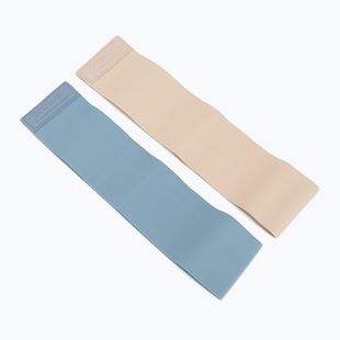 Set de benzi pentru antrenament antrenament XTREXO x Anna Lewandowska bands Beige/Azul Bruma