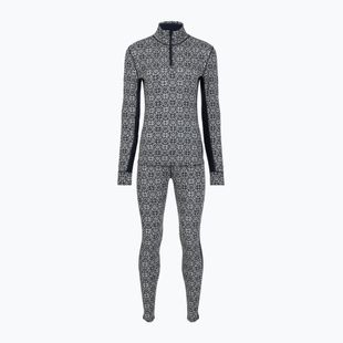 Set de lenjerie termoactivă pentru femei Woolcano SET1121 Granatowy