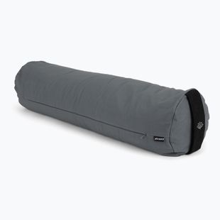 Bolster pentru yoga cu hrișcă XTREXO Contempla gri