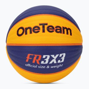 Minge de baschet  OneTeam Rim Rush Fiba 3x3 albastru