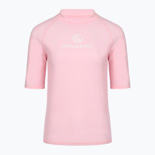 Tricou pentru femei AQUASTIC Rimos WMNS UV 50+ UPF pink