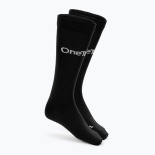 Șosete de fotbal pentru copii OneTeam Precision football socks black