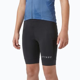 Pantaloni scurți de ciclism pentru copii ATTABO Kiro black