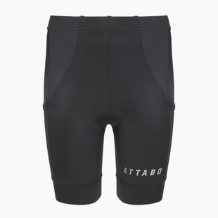 Pantaloni scurți de ciclism pentru copii ATTABO Kiro black