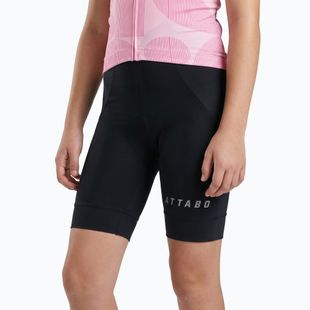 Pantaloni scurți de ciclism pentru copii ATTABO Kiro black