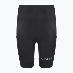 Pantaloni scurți de ciclism pentru copii ATTABO Kiro black