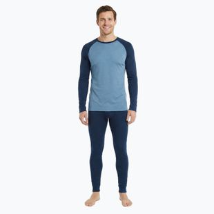 Set de lenjerie termoactivă pentru bărbați WOOLCANO termoaktywna Merino SET0978 blue