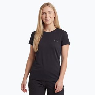 Tricou de drumeție pentru femei KADVA TrailCore respirabil negru