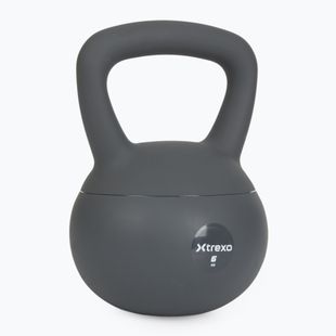 Kettlebell moale XTREXO 4 kg grey