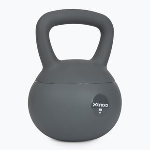 Kettlebell moale XTREXO 10 kg grey